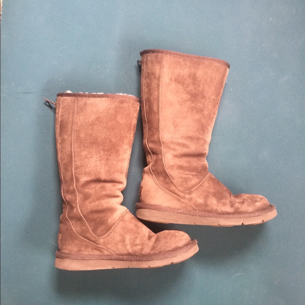 Ugg boots, zip back, size 7